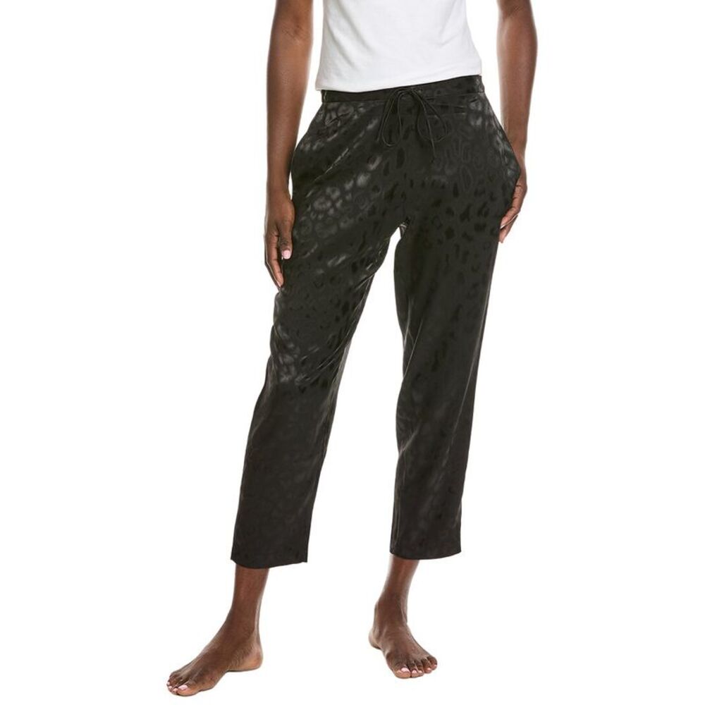 Natori Womens  Decadence Slim Pant, Black